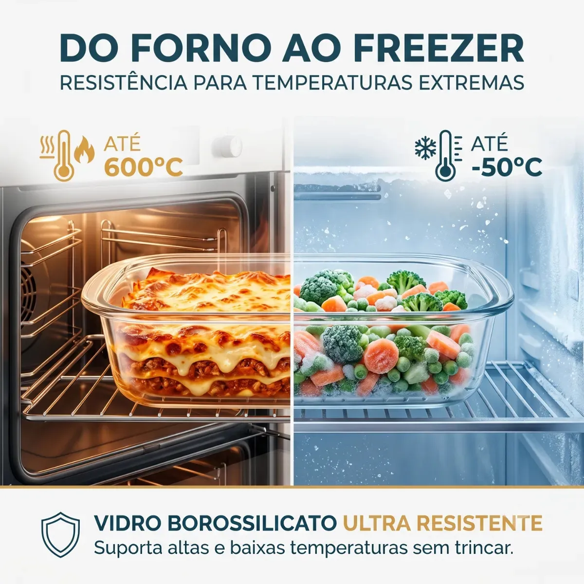 Kit 10 Pote De Vidro Marmita Hermético 640ml Freezer Fitness Vitrex-3